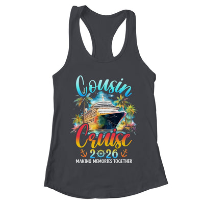 Cousins Cruise 2026 Cruising Cousin Vacation Trip Matching Shirt & Tank Top | teecentury