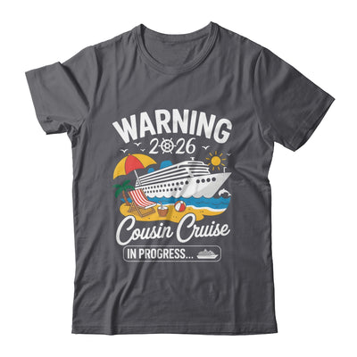 Cousins Cruise Trip In Progress 2026 Cousins Cruising Shirt & Tank Top | teecentury