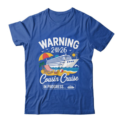 Cousins Cruise Trip In Progress 2026 Cousins Cruising Shirt & Tank Top | teecentury