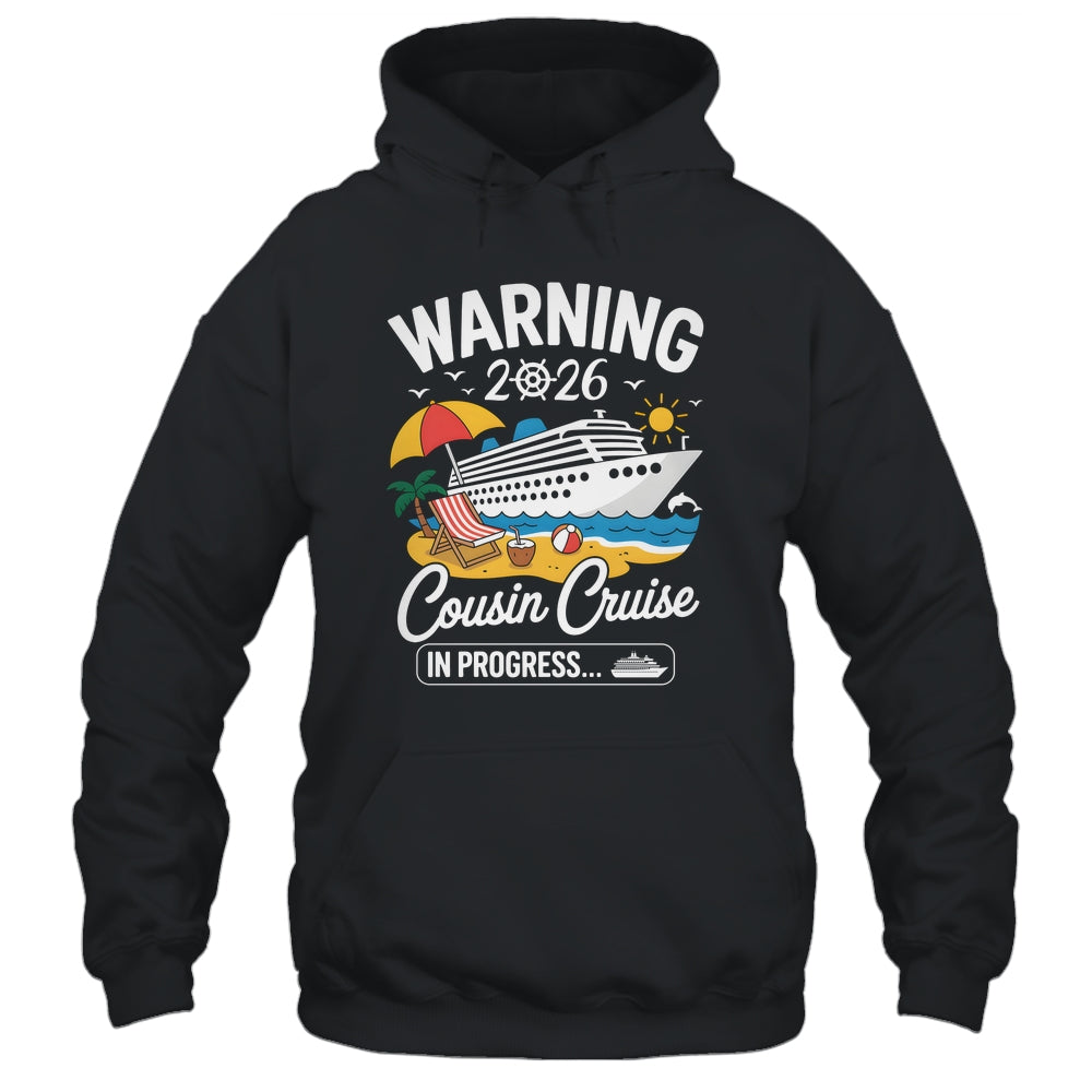 Cousins Cruise Trip In Progress 2026 Cousins Cruising Shirt & Tank Top | teecentury