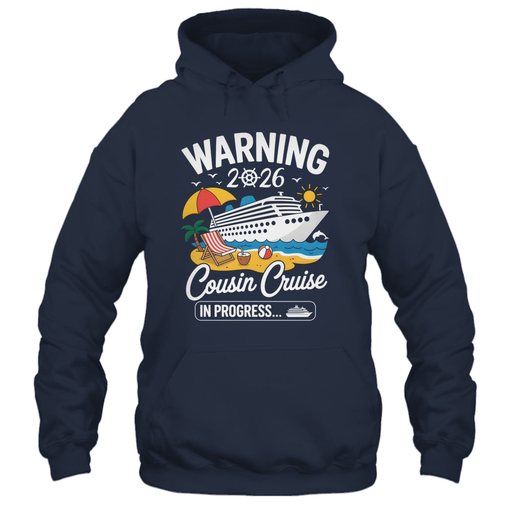 Cousins Cruise Trip In Progress 2026 Cousins Cruising Shirt & Tank Top | teecentury