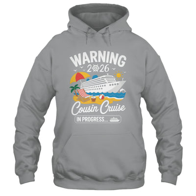 Cousins Cruise Trip In Progress 2026 Cousins Cruising Shirt & Tank Top | teecentury