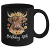 Cow Birthday Girl Design Cute Cow Lover Bday Family Matching Mug | teecentury