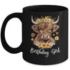 Cow Birthday Girl Design Cute Cow Lover Bday Family Matching Mug | teecentury