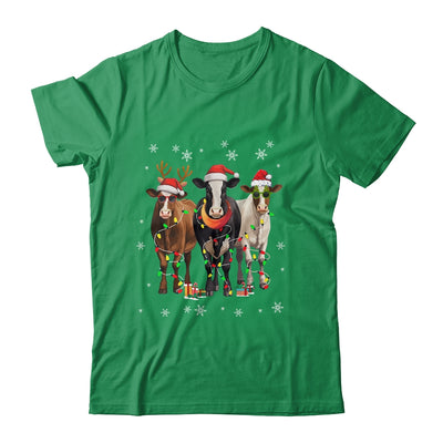 Cow Merry Christmas Funny Cow Lover For Xmas Women Men Shirt & Sweatshirt | teecentury