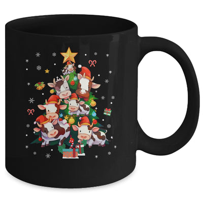 Cow Merry Christmas Tree Farmer Cow Xmas Lover For Women Men Mug | teecentury