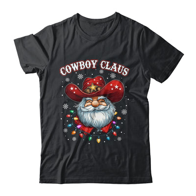 Cowboy Claus Cowboy Santa Hat Xmas Christmas Western Style Shirt & Sweatshirt | teecentury