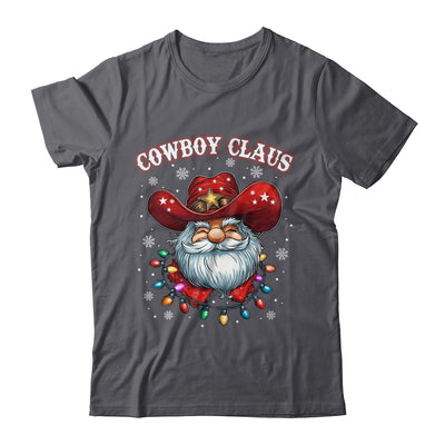 Cowboy Claus Cowboy Santa Hat Xmas Christmas Western Style Shirt & Sweatshirt | teecentury