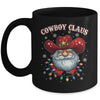 Cowboy Claus Cowboy Santa Hat Xmas Christmas Western Style Mug | teecentury