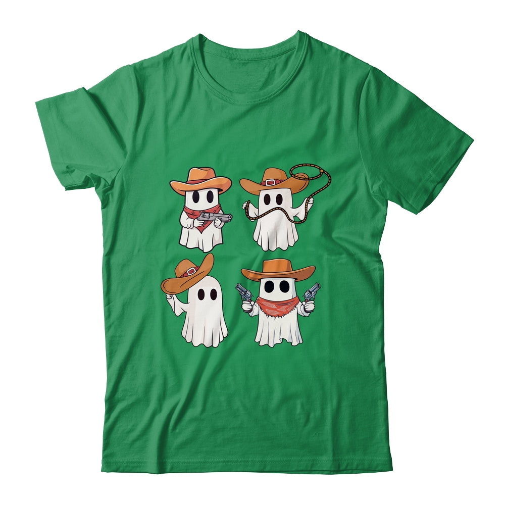 Cowboy Ghosts Halloween Ghost Boo Western Cute Spooky Season Shirt & Sweatshirt | teecentury