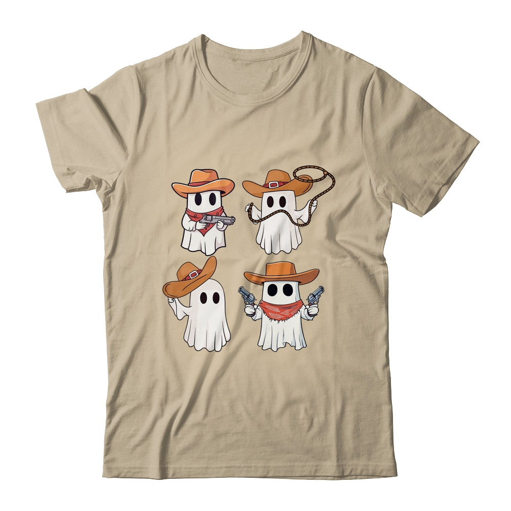 Cowboy Ghosts Halloween Ghost Boo Western Cute Spooky Season Shirt & Sweatshirt | teecentury