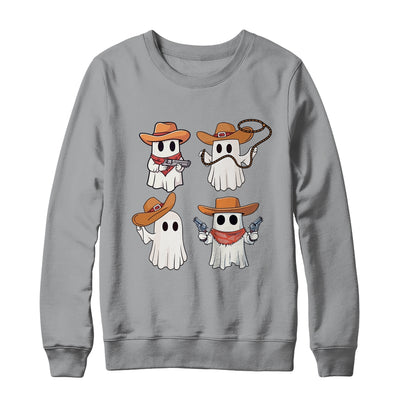 Cowboy Ghosts Halloween Ghost Boo Western Cute Spooky Season Shirt & Sweatshirt | teecentury