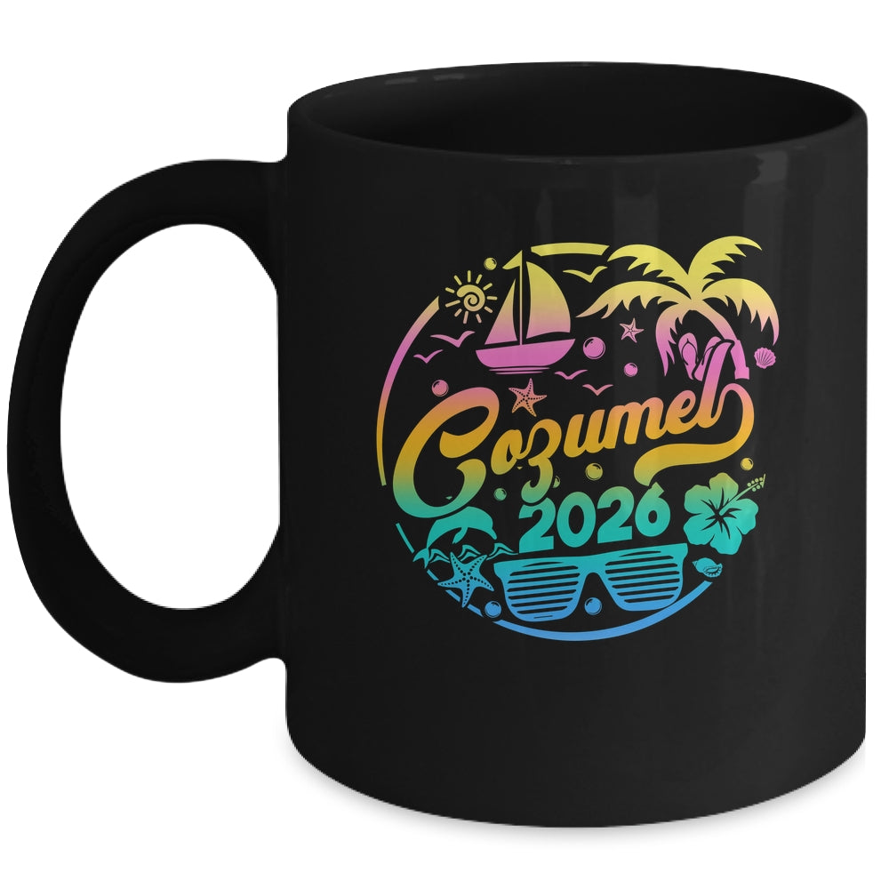 Cozumel 2026 Family Vacation Beach Matching Group Mug | teecentury