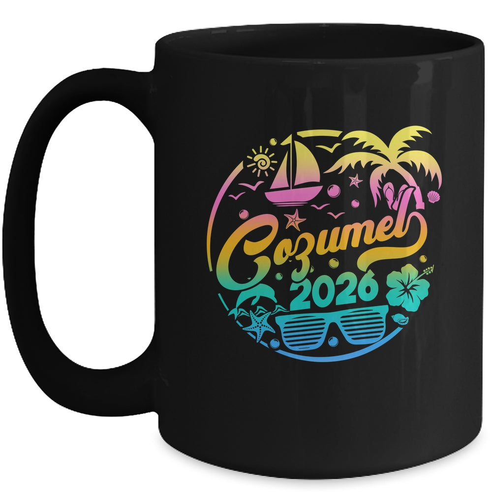 Cozumel 2026 Family Vacation Beach Matching Group Mug | teecentury