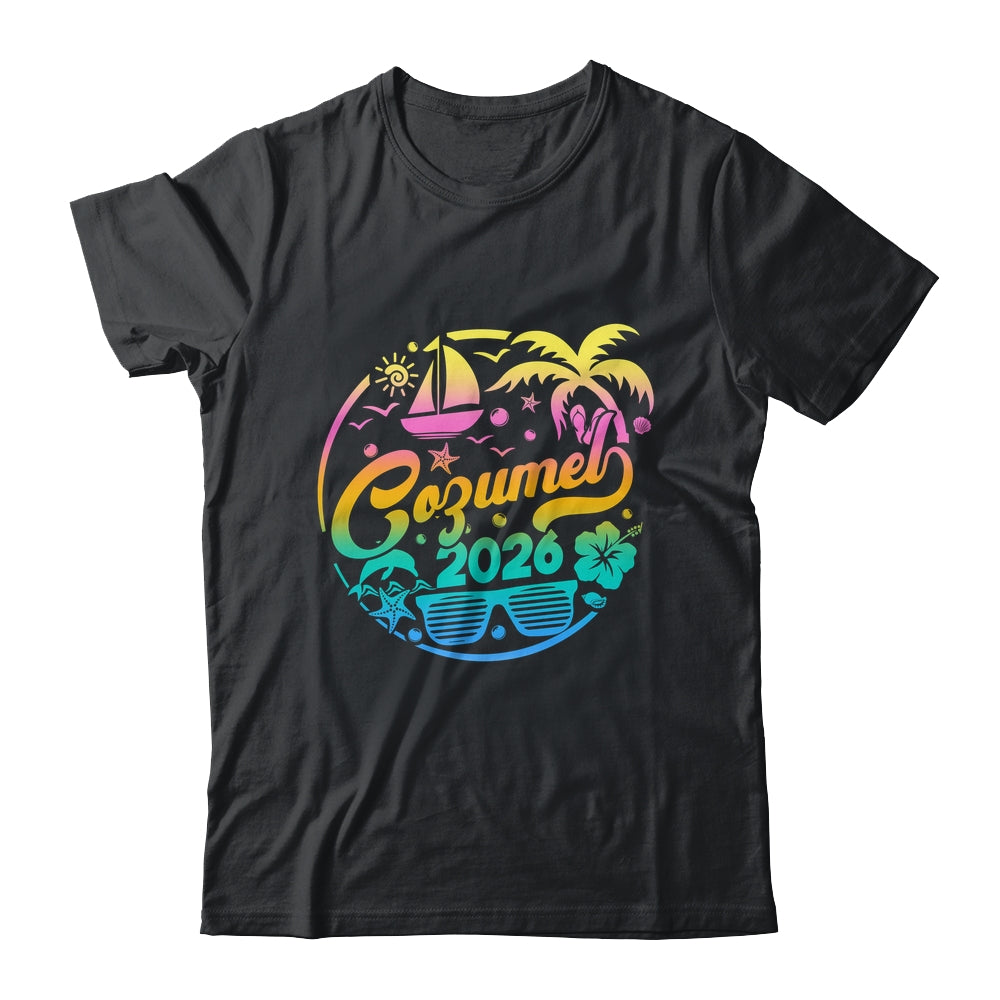 Cozumel 2026 Family Vacation Beach Matching Group Shirt & Tank Top | teecentury