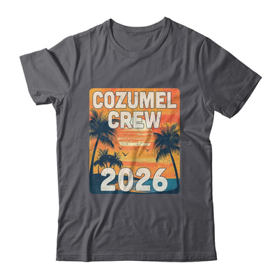 Cozumel Crew 2026 Vacation Matching Group Travelers Trip Shirt & Tank Top | teecentury