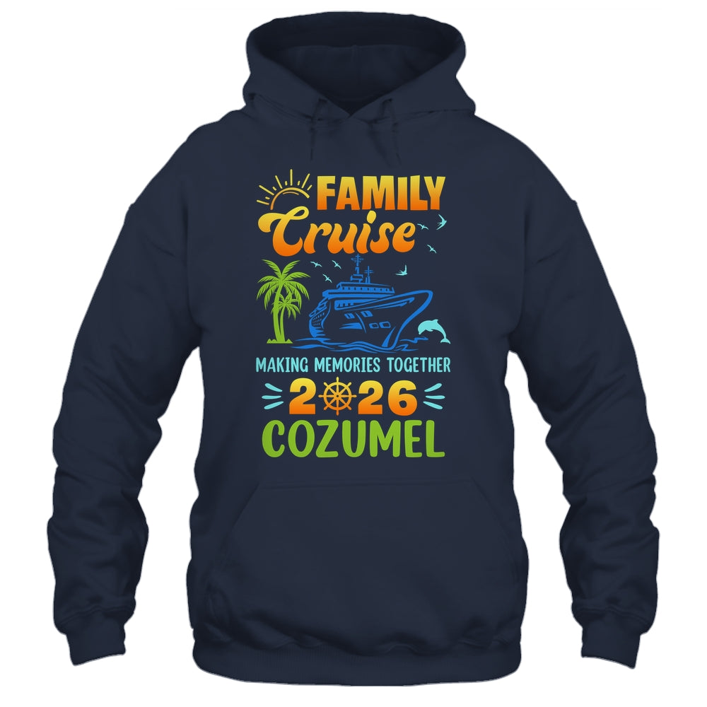 Cozumel Cruise 2026 Family Friends Group Vacation Matching Shirt & Tank Top | teecentury