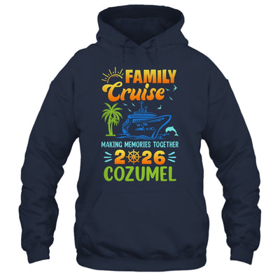 Cozumel Cruise 2026 Family Friends Group Vacation Matching Shirt & Tank Top | teecentury