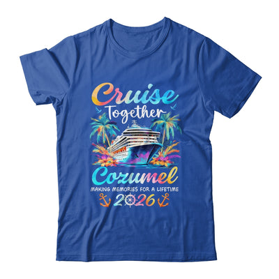 Cozumel Cruise 2026 Family Vacation Cruisin’ Together Shirt & Tank Top | teecentury