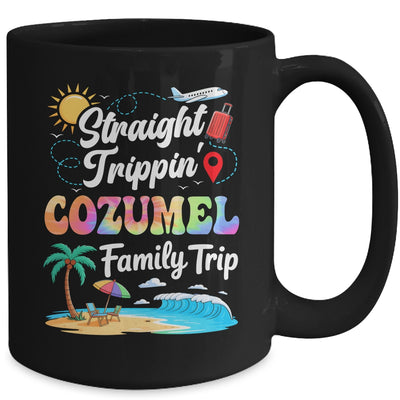Cozumel Family Vacation 2025 Straight Trippin Trip Mug | teecentury