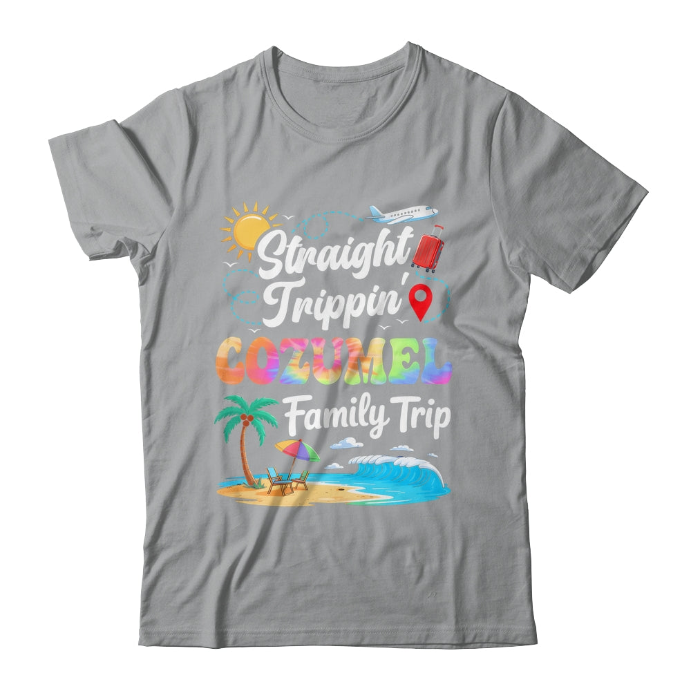 Cozumel Family Vacation 2025 Straight Trippin Trip Shirt & Tank Top | teecentury