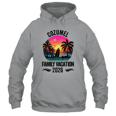 Cozumel Family Vacation 2026 Matching Outfits Beach Summer Shirt & Tank Top | teecentury