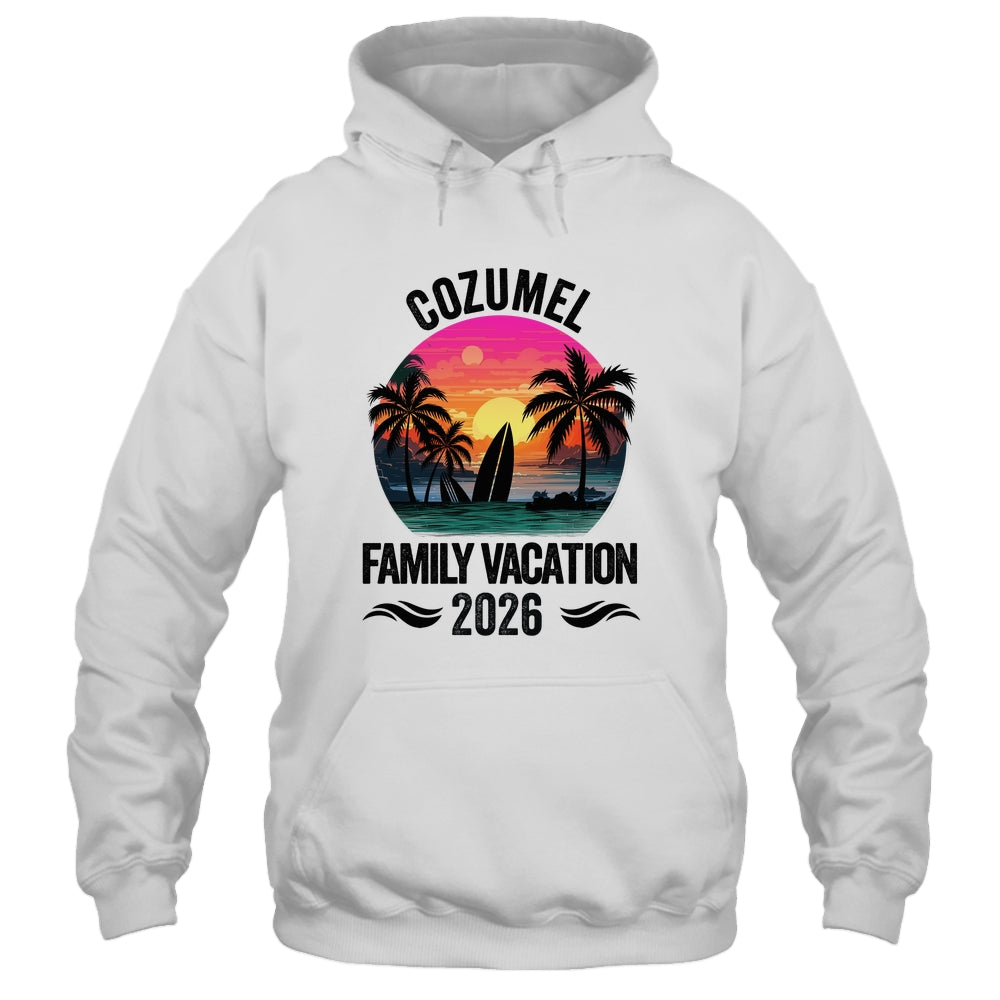 Cozumel Family Vacation 2026 Matching Outfits Beach Summer Shirt & Tank Top | teecentury