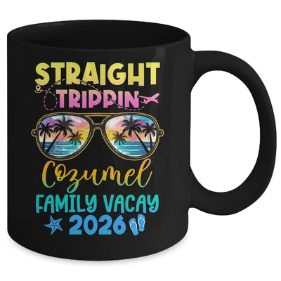 Cozumel Family Vacay Vacation 2026 Straight Trippin Mug | teecentury