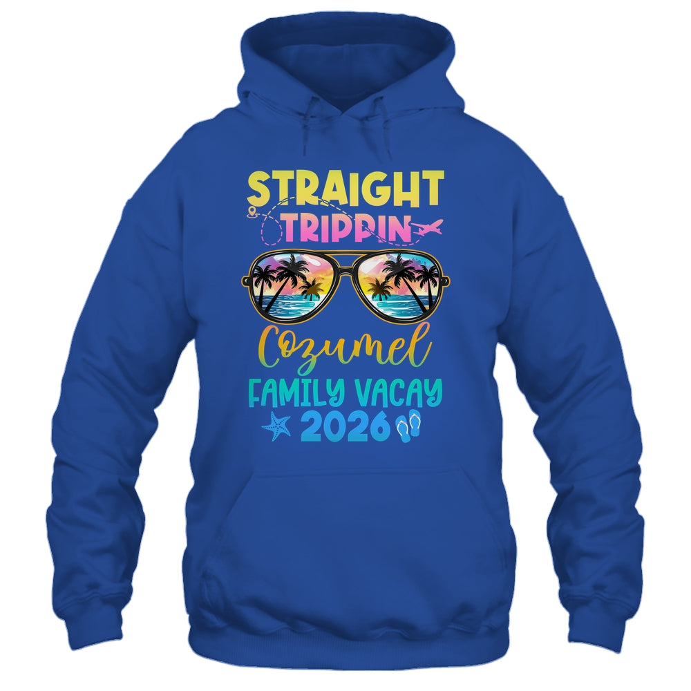 Cozumel Family Vacay Vacation 2026 Straight Trippin Shirt & Tank Top | teecentury