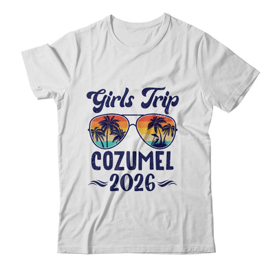 Cozumel Girls Trip Beach Vacation 2026 Matching Group Shirt & Tank Top | teecentury
