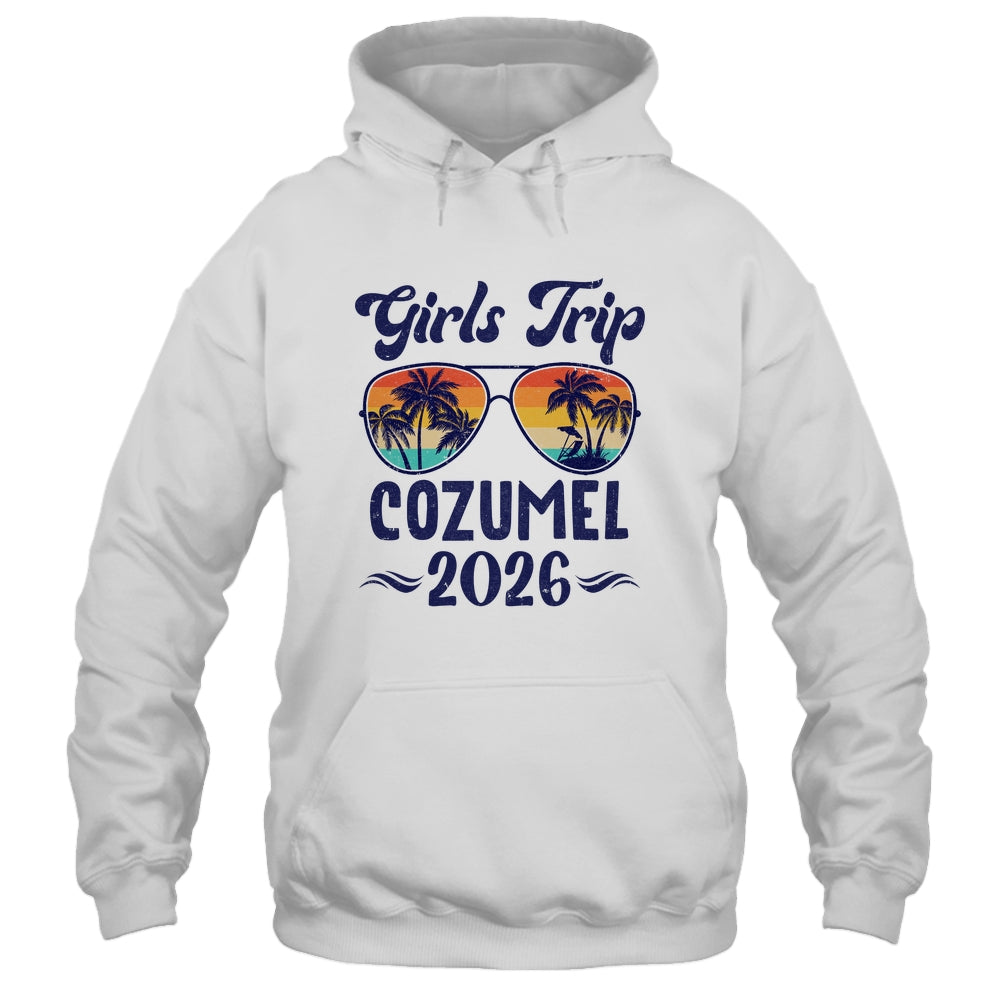 Cozumel Girls Trip Beach Vacation 2026 Matching Group Shirt & Tank Top | teecentury