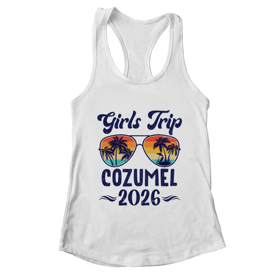Cozumel Girls Trip Beach Vacation 2026 Matching Group Shirt & Tank Top | teecentury