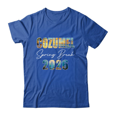 Cozumel Spring Break 2026 Summer Vacation Beach Shirt & Tank Top | teecentury