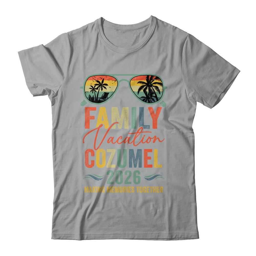 Cozumel Vacation 2026 Matching Family Group Summer Shirt & Tank Top | teecentury
