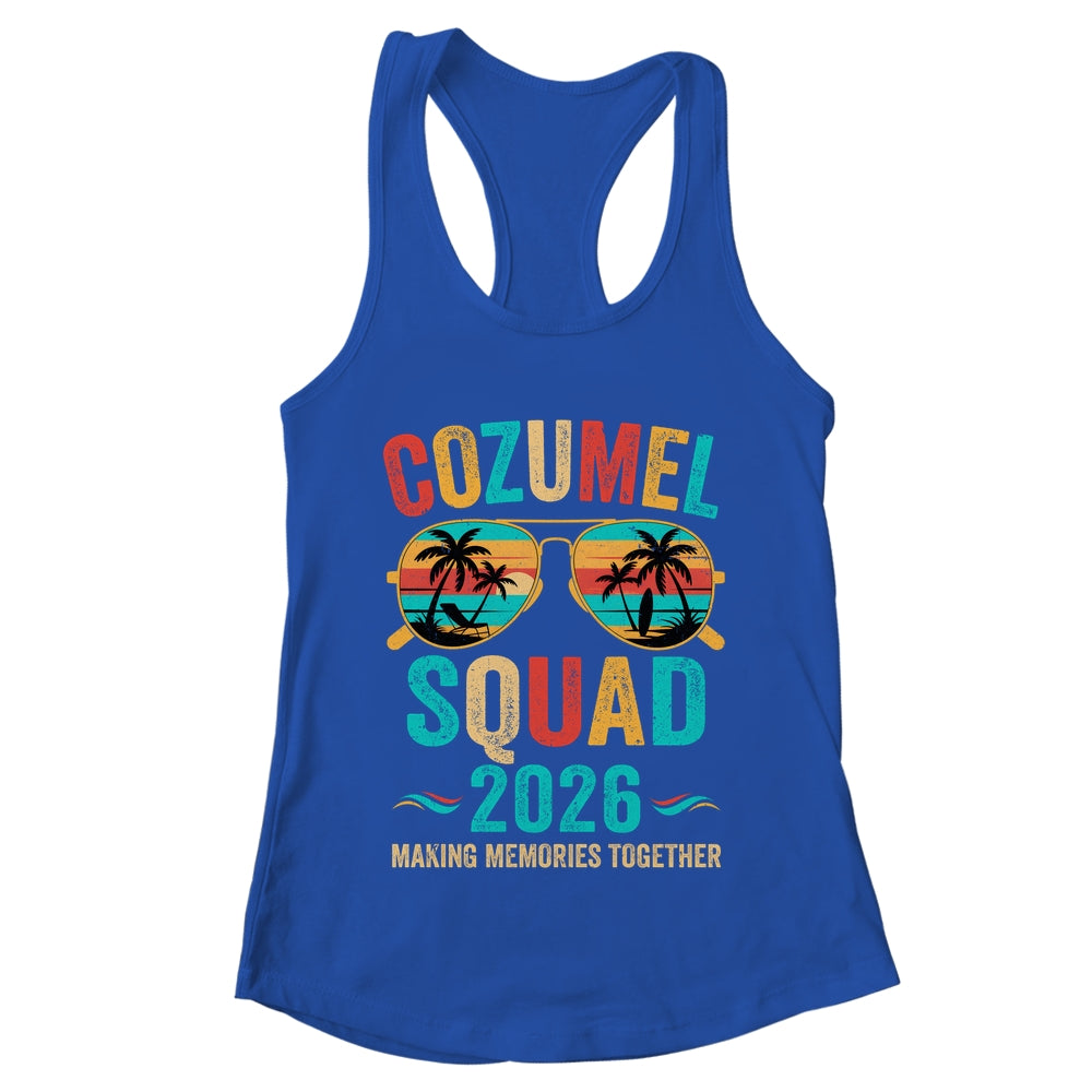 Cozumel Vacation Squad 2026 Family Matching Vintage Shirt & Tank Top | teecentury
