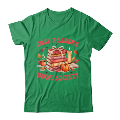 Cozy Readers Book Society Autumn Reading Book Lover Girl Shirt & Sweatshirt | teecentury