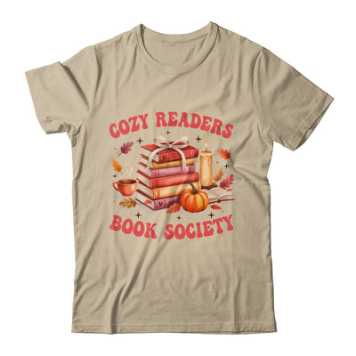 Cozy Readers Book Society Autumn Reading Book Lover Girl Shirt & Sweatshirt | teecentury