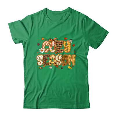 Cozy Season Preppy Fall Vibes Pumpkin Autumn Season Retro Shirt & Sweatshirt | teecentury
