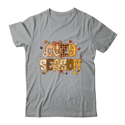 Cozy Season Preppy Fall Vibes Pumpkin Autumn Season Retro Shirt & Sweatshirt | teecentury