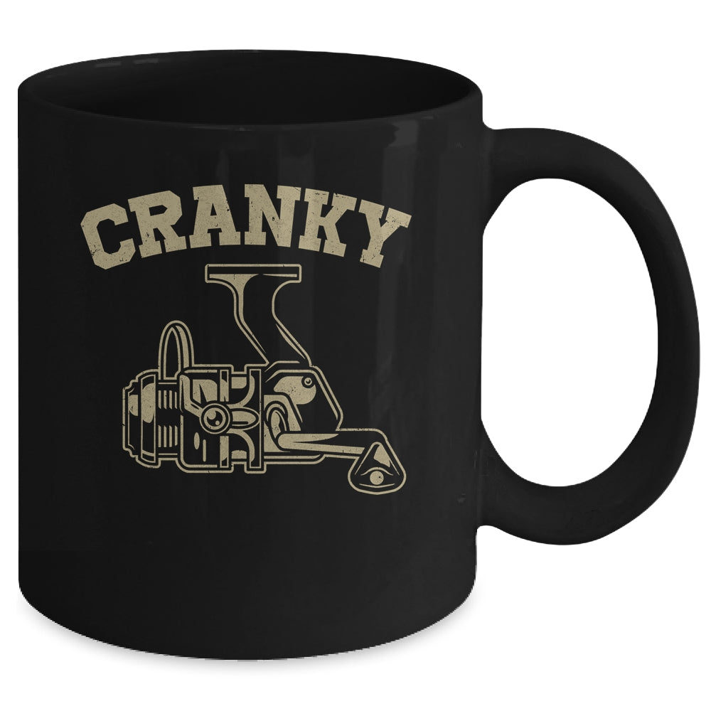 Crankbait Fishing Lure Cranky Funny Ideas For Fishing Lover Mug | teecentury