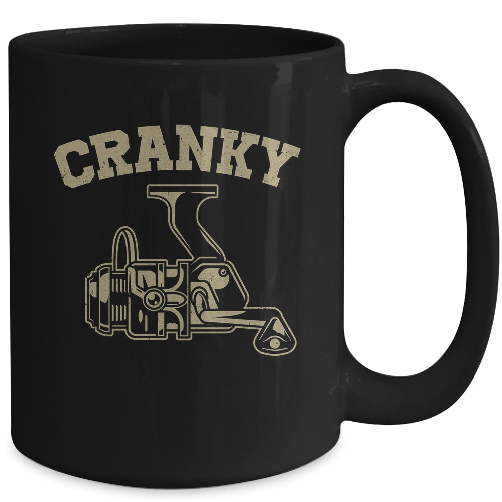 Crankbait Fishing Lure Cranky Funny Ideas For Fishing Lover Mug | teecentury