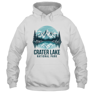Crater Lake National Park Retro Mountain Lake Outdoor Hiking Shirt & Tank Top | teecentury
