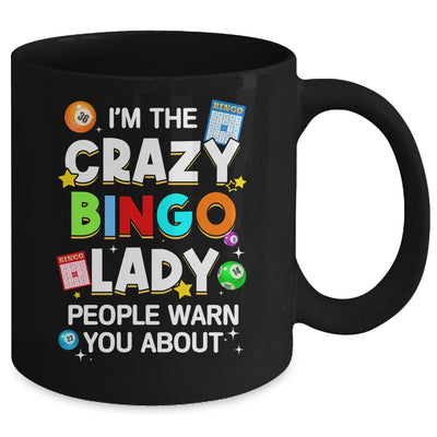 Crazy Bingo Lady Art For Women Girls Gambling Bingo Player Mug | teecentury