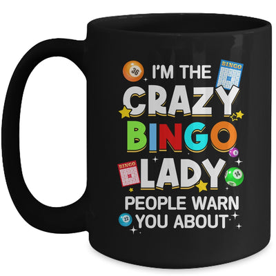 Crazy Bingo Lady Art For Women Girls Gambling Bingo Player Mug | teecentury