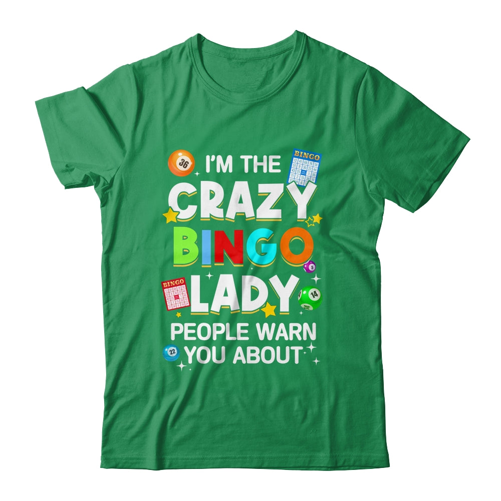 Crazy Bingo Lady Art For Women Girls Gambling Bingo Player Shirt & Tank Top | teecentury