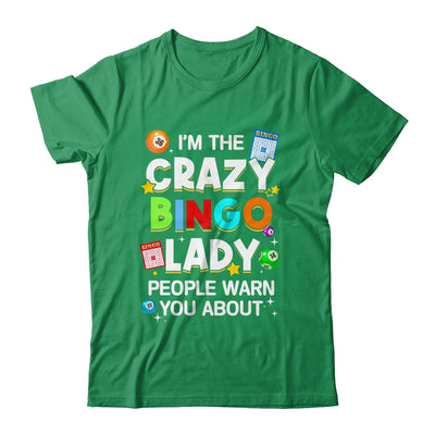 Crazy Bingo Lady Art For Women Girls Gambling Bingo Player Shirt & Tank Top | teecentury