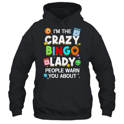 Crazy Bingo Lady Art For Women Girls Gambling Bingo Player Shirt & Tank Top | teecentury