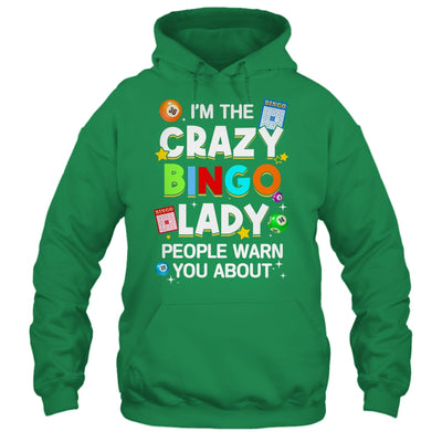 Crazy Bingo Lady Art For Women Girls Gambling Bingo Player Shirt & Tank Top | teecentury