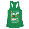Crazy Bingo Lady Art For Women Girls Gambling Bingo Player Shirt & Tank Top | teecentury