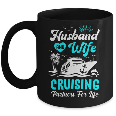 Cruise Ship Cruising Couple Vacation Partners Husband Wife Mug | teecentury